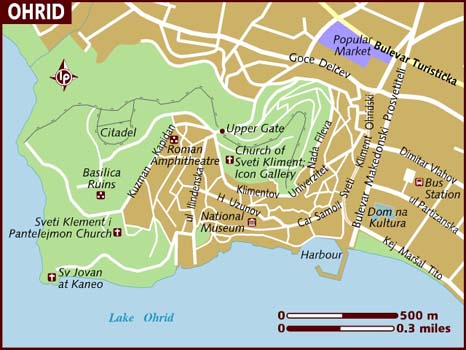 OHRID 2023 mapa
